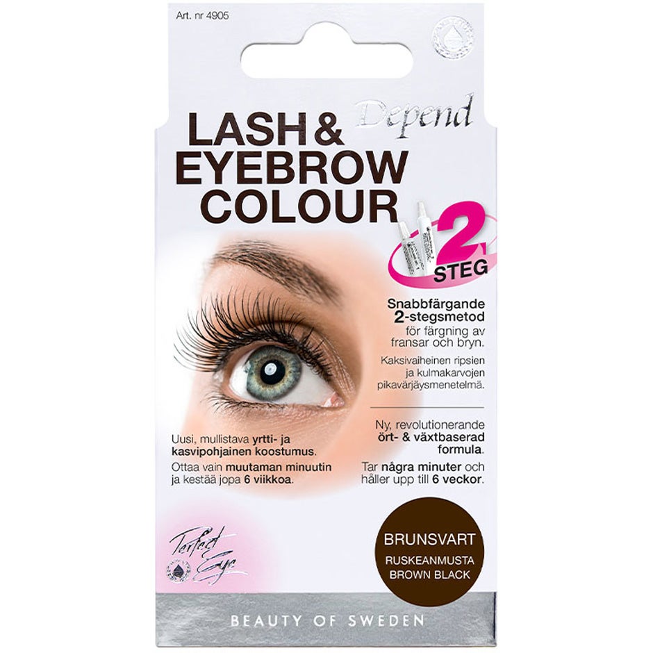 Bilde av Depend Lash & Eyebrow Colour Brown Black