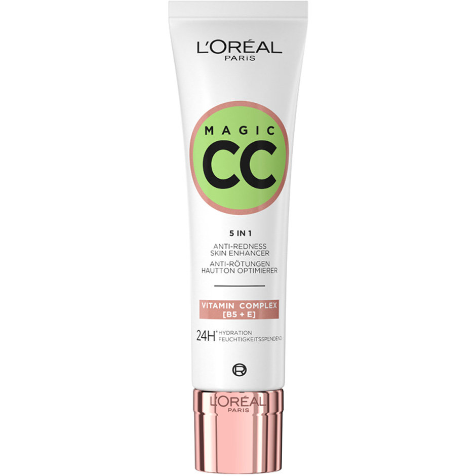 L'Oréal Paris Magic CC 5 in 1 Anti-Redness - 30 ml Sminke - Ansikt - Foundation - CC Cream