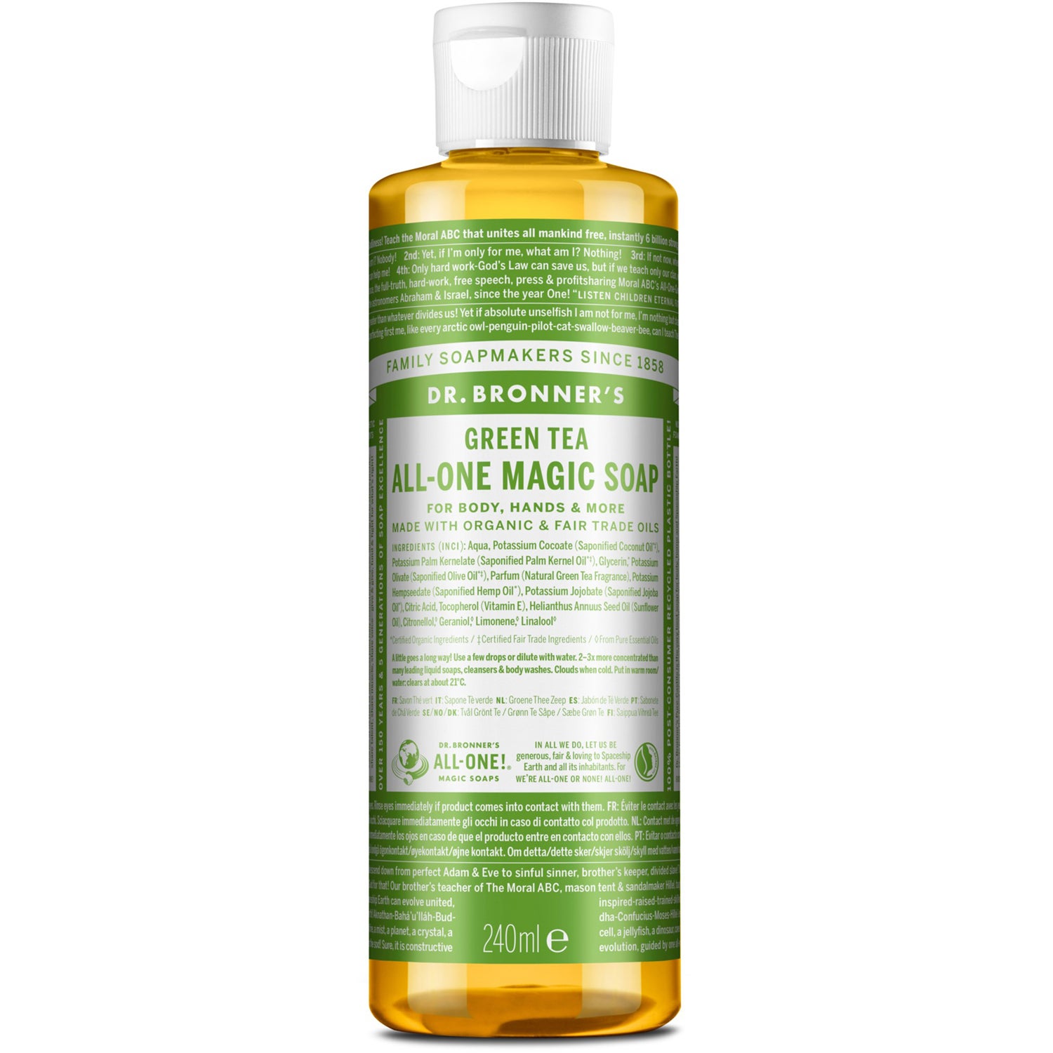 All-One Magic Soap Green Tea 240 ml