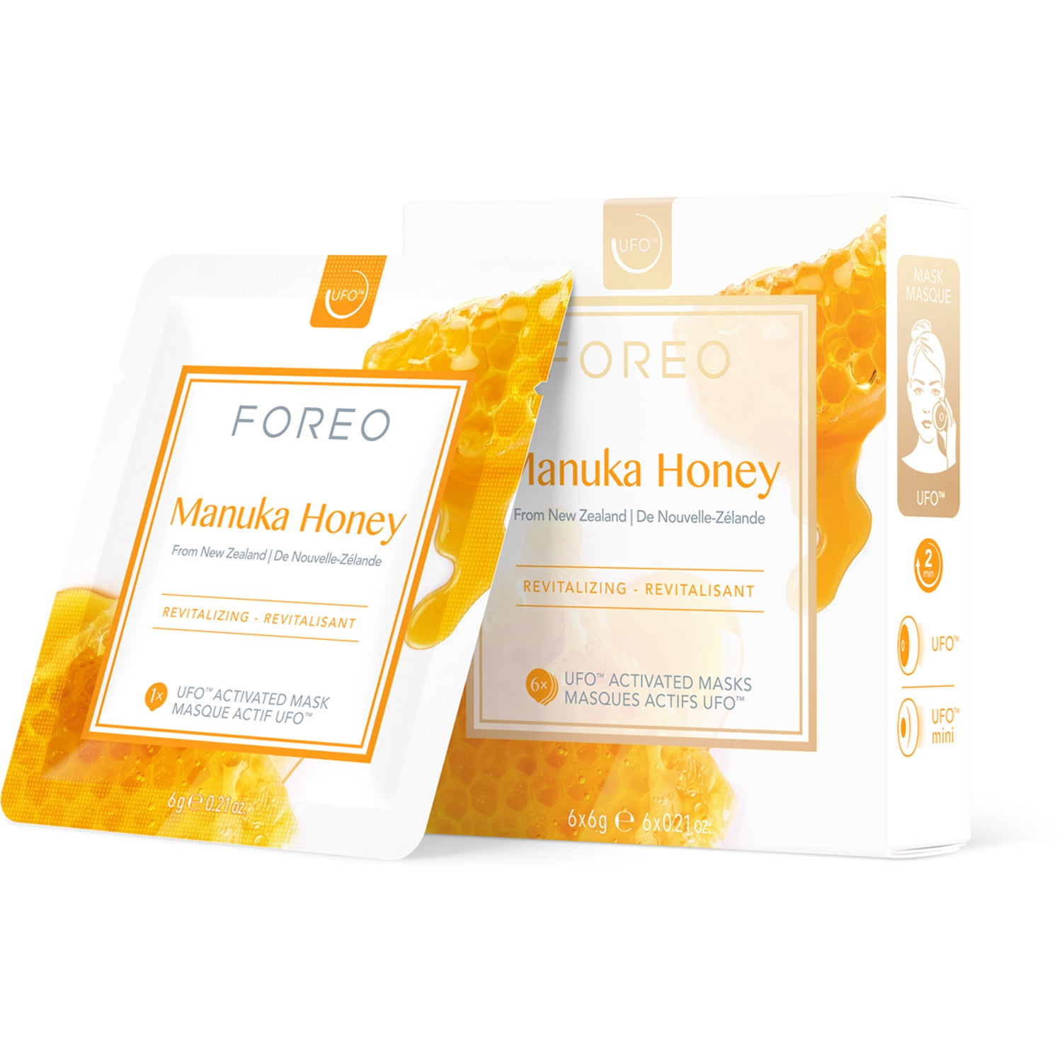 FOREO   Manuka Honey UFO™-mask 7 pcs