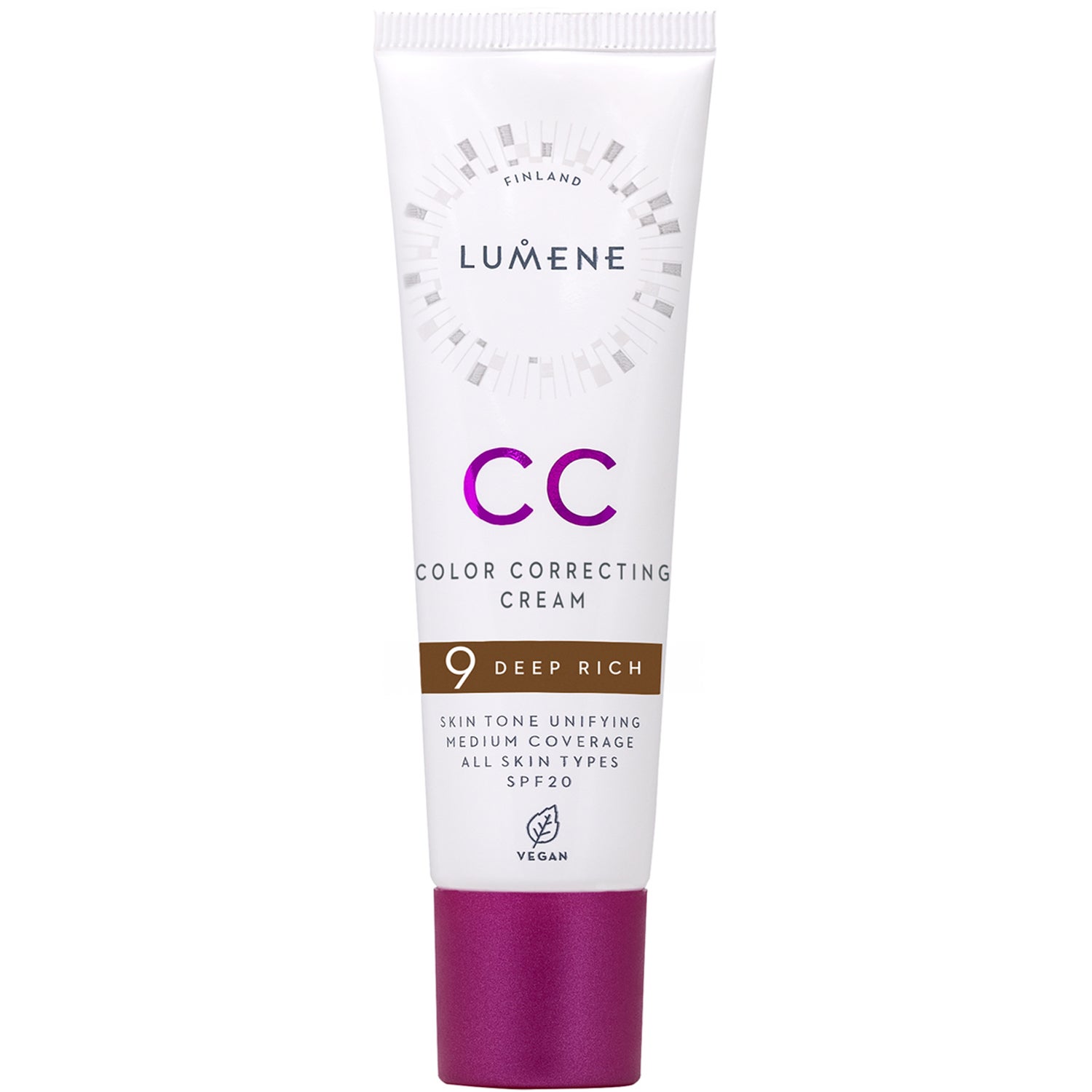CC Color Correcting Cream SPF20 Foundation 9 Deep Rich
