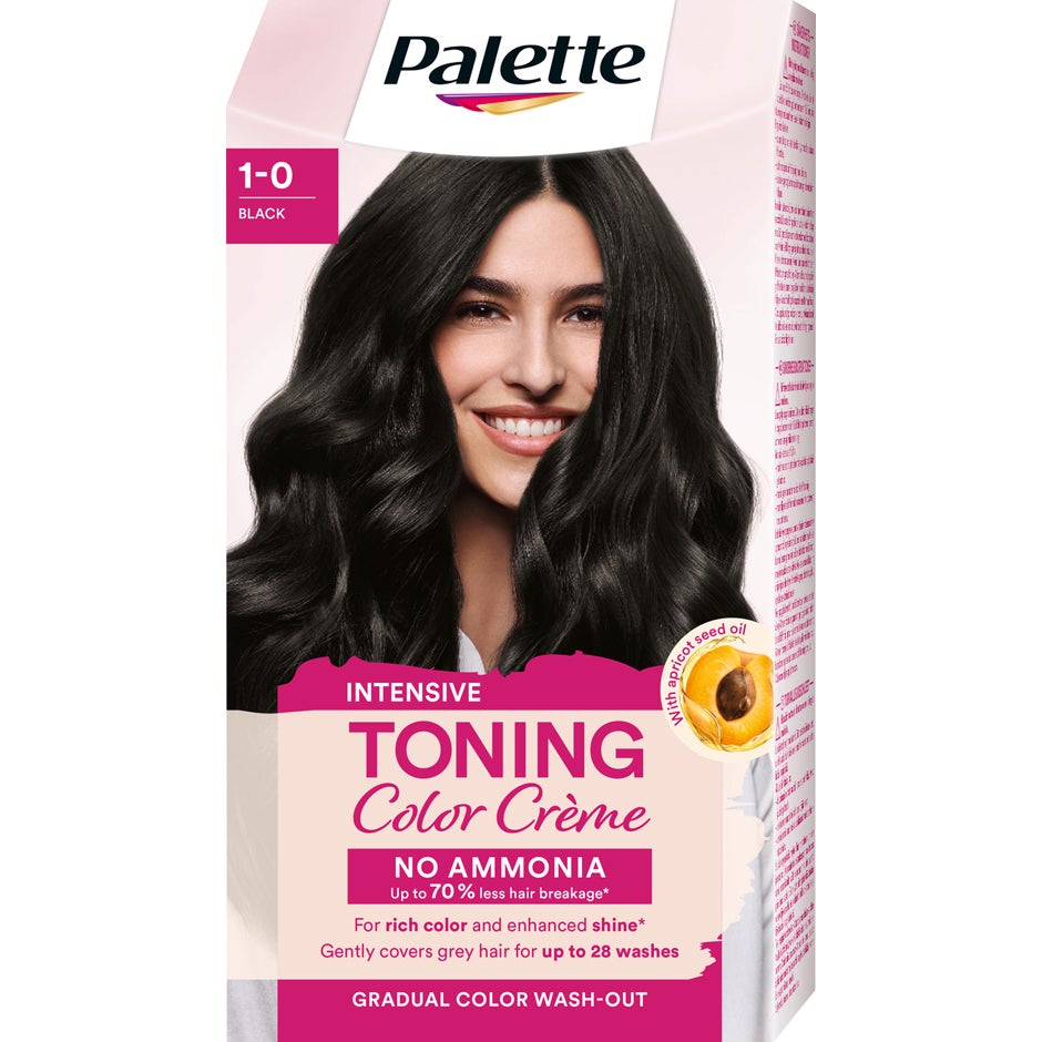 Schwarzkopf Palette Intensive Toning Color Crème  1-0 Black