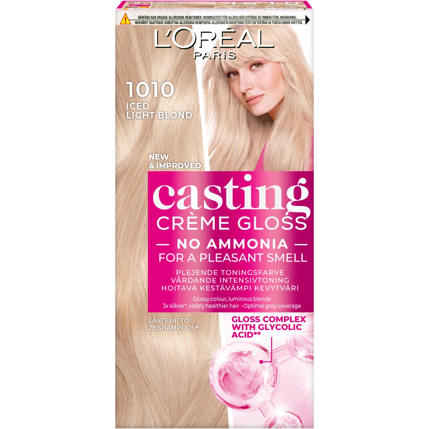 L'Oréal Paris Casting Creme Gloss Light Iced Blonde - 1 pcs