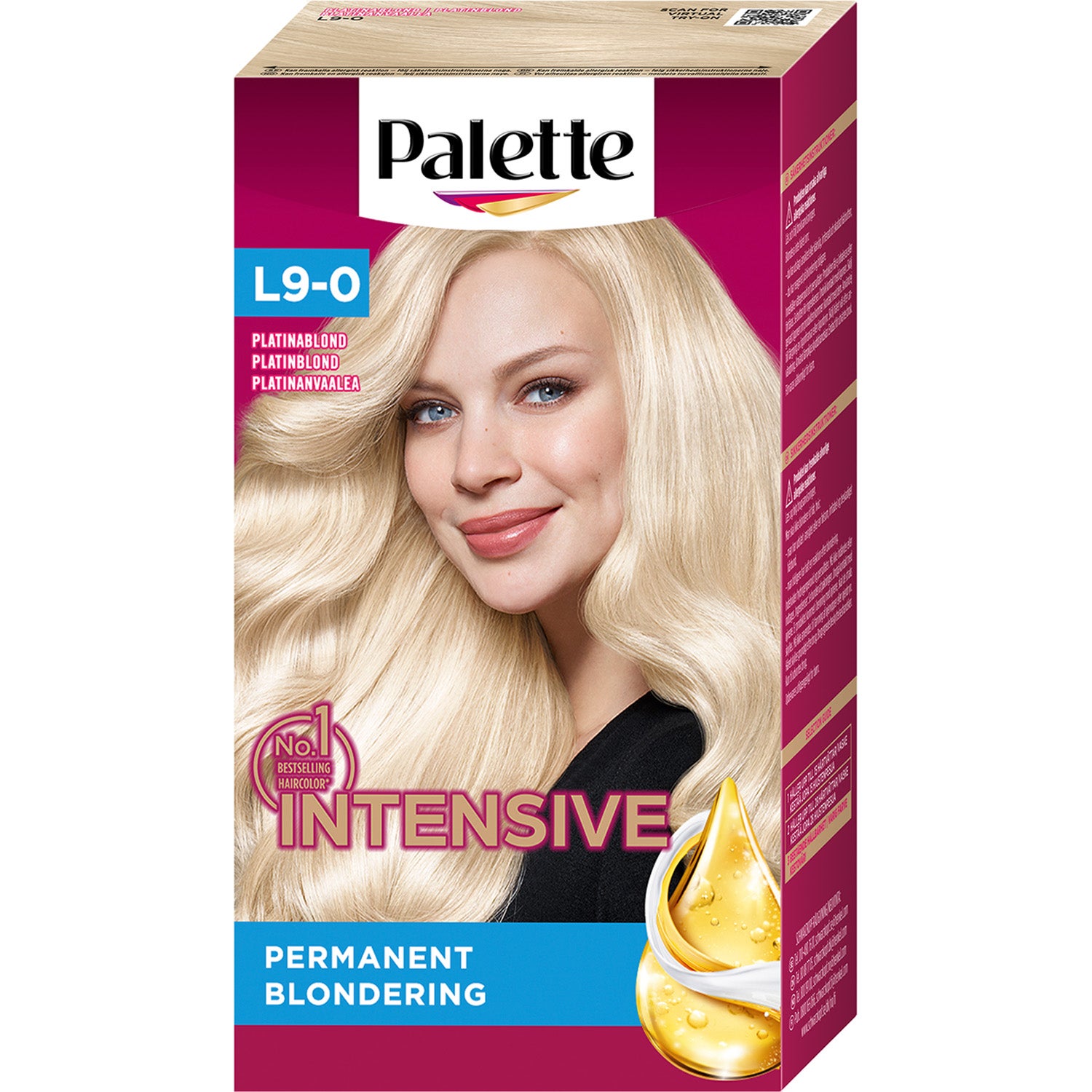 PALETTE Hair Colour No. 107 Silver Blonde - pcs 1