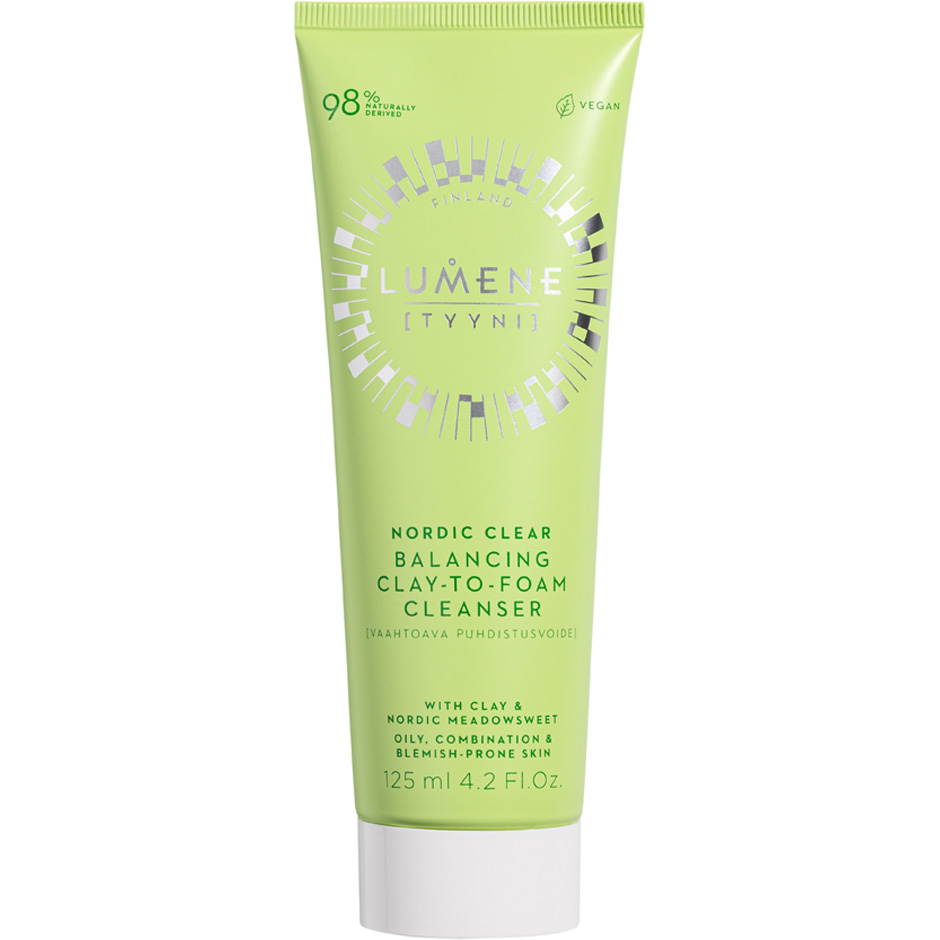 Nordic Clear Tyyni Balancing Clay-To-Foam Cleanser 125ml