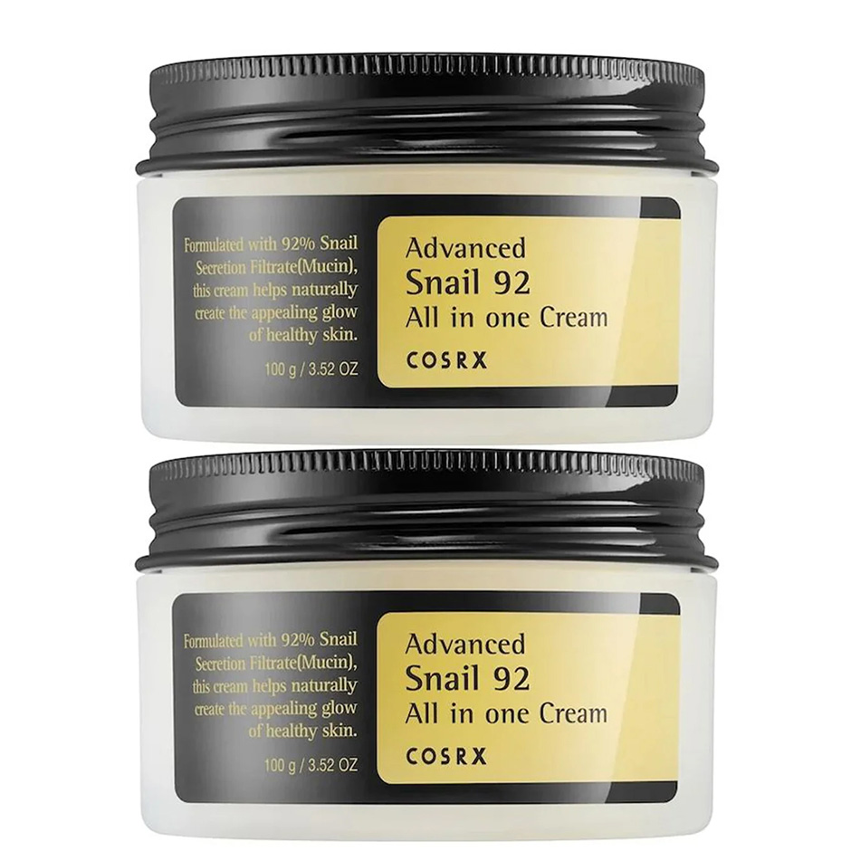 COSRX Advanced Snail 92 Cream Duo 2 x 100 ml Hudpleie - Pakkedeals