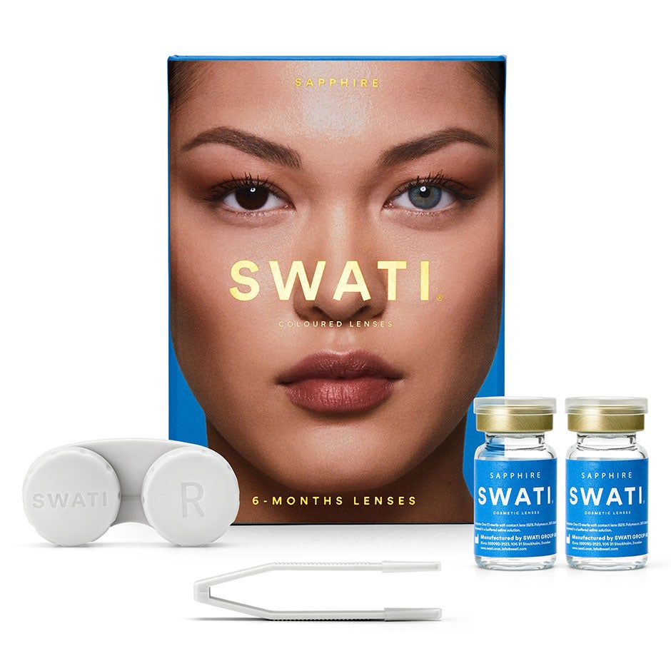 SWATI - Coloured Contact Lenses 6 Months - Sapphire