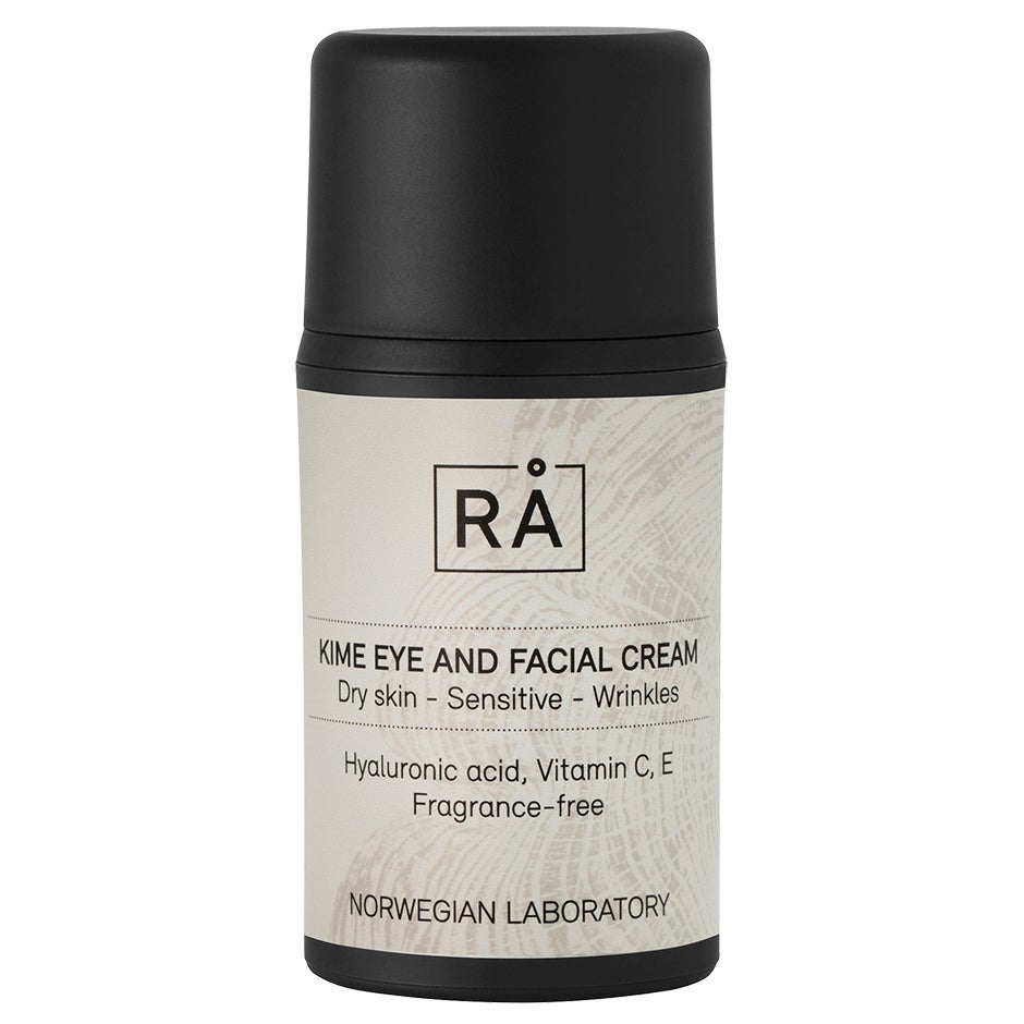 RÅ Kime Eye and Facial Cream Parfymefri og økologisk ansiktskrem for tørr og sensitiv hud 50 ml - 50 ml