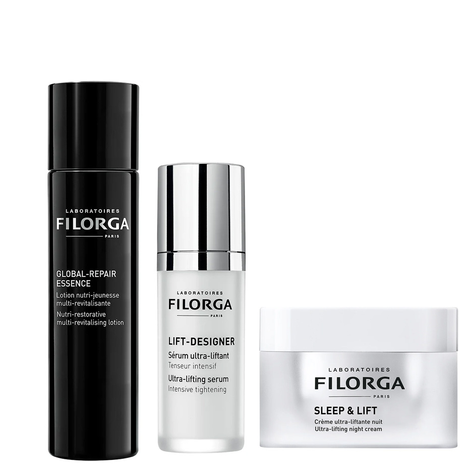Bilde av Filorga Skin Firming Nigh Time Routine 150 Ml + 30 Ml + 50 Ml