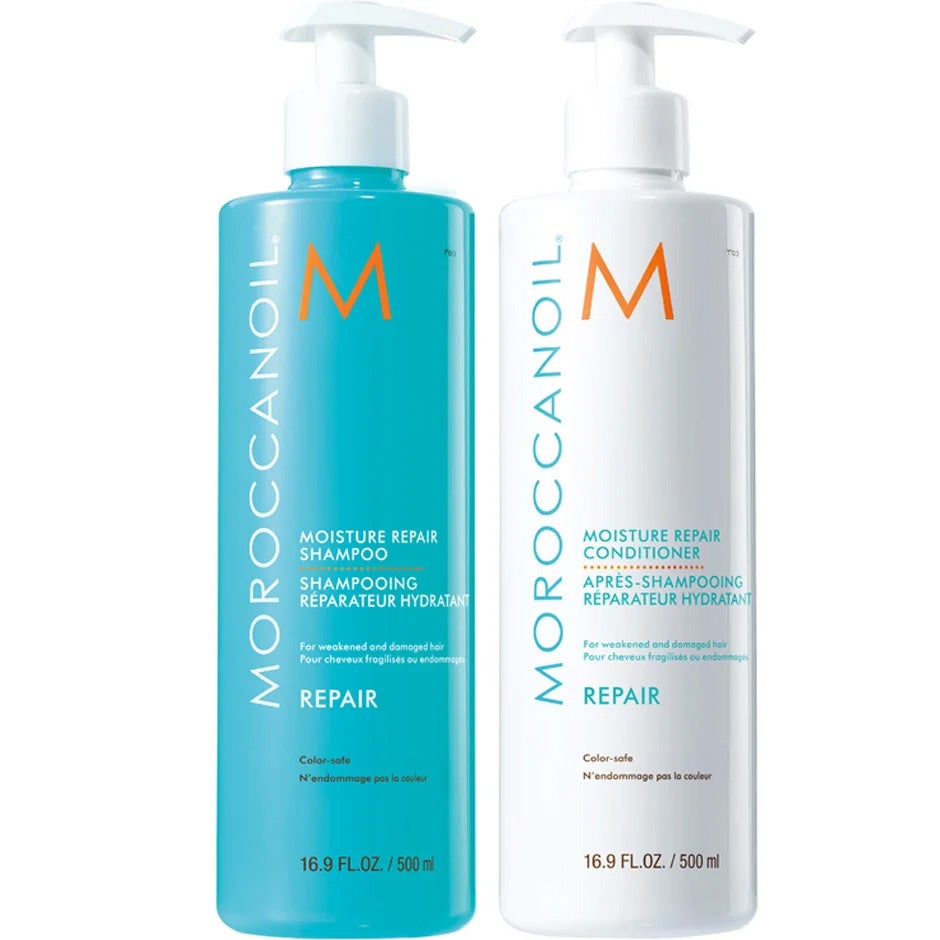 Moroccanoil Moisture Repair Duo Shampoo + Conditioner 500 ml - 1000 ml