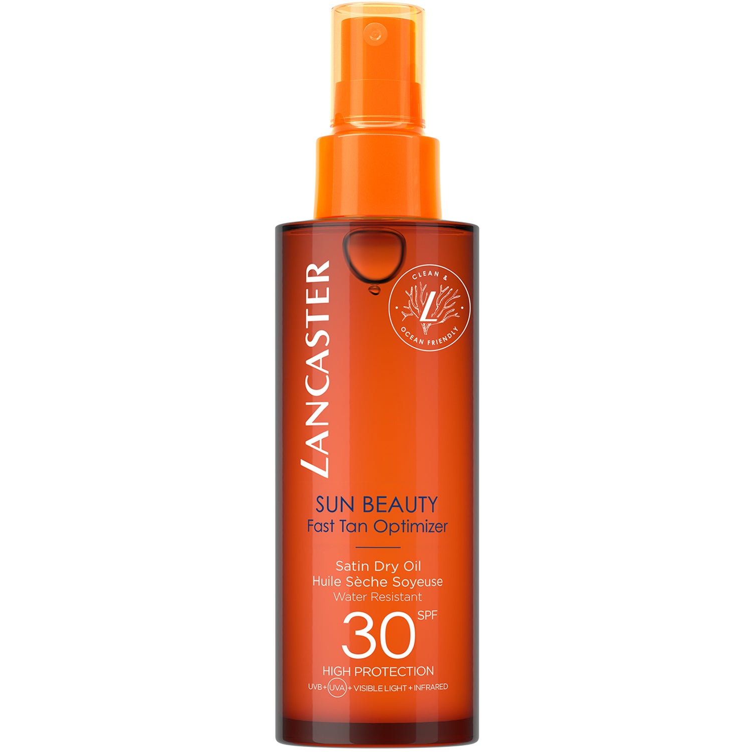 Lancaster Sun Beuaty Fast Tan Optimizer Satin Dry Oil SPF30  150