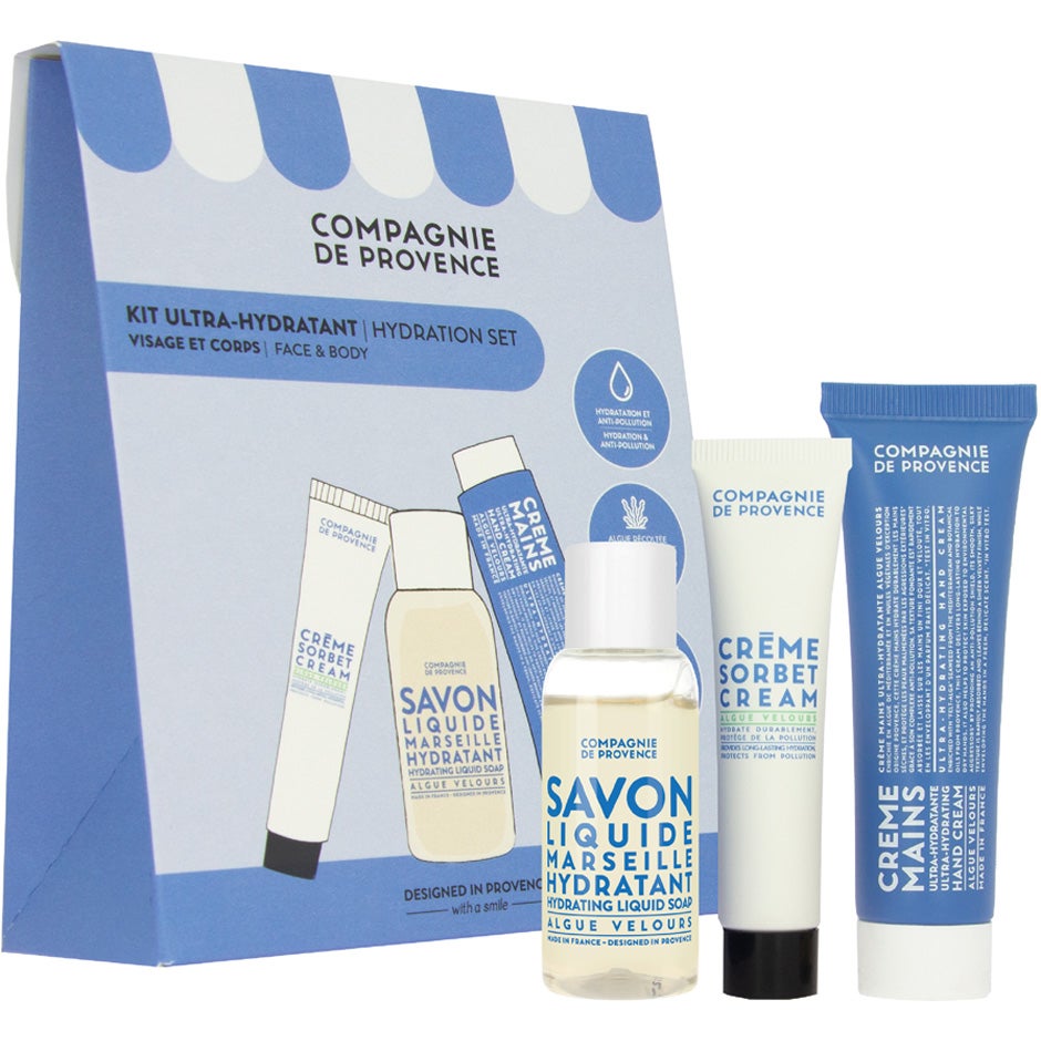 Compagnie de Provence Discovery Kit Ultra Hydrating 30 + 30 + 15 ml - 75 ml