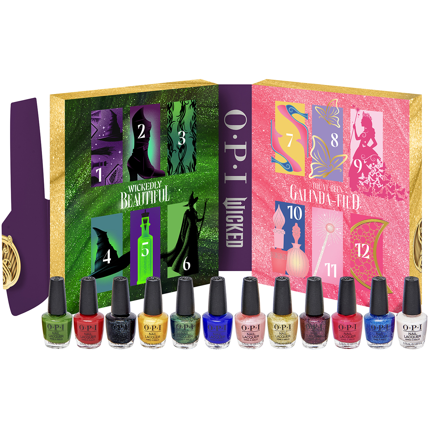 x Wicked Nail Lacquer Holiday Mini Pack 12 x 3,75ml