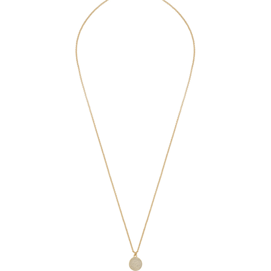 Davina pendant neck 45 plain gold