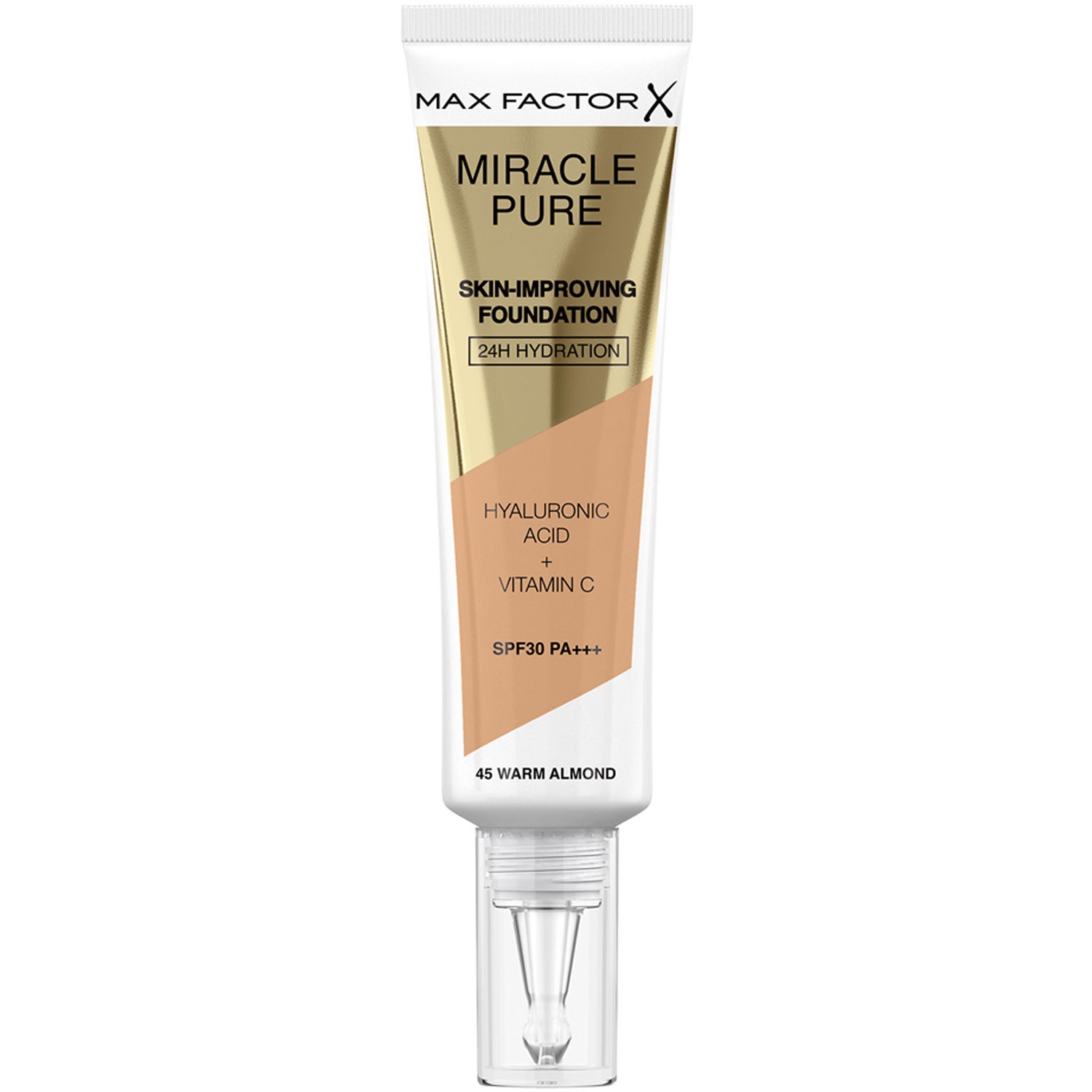 Miracle Pure Skin-Improving Foundation 45 Warm Almond