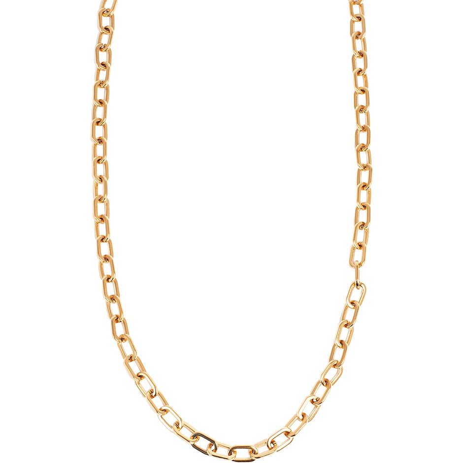 Bilde av A&c Oslo Cut Anchor Chain Necklace Gold