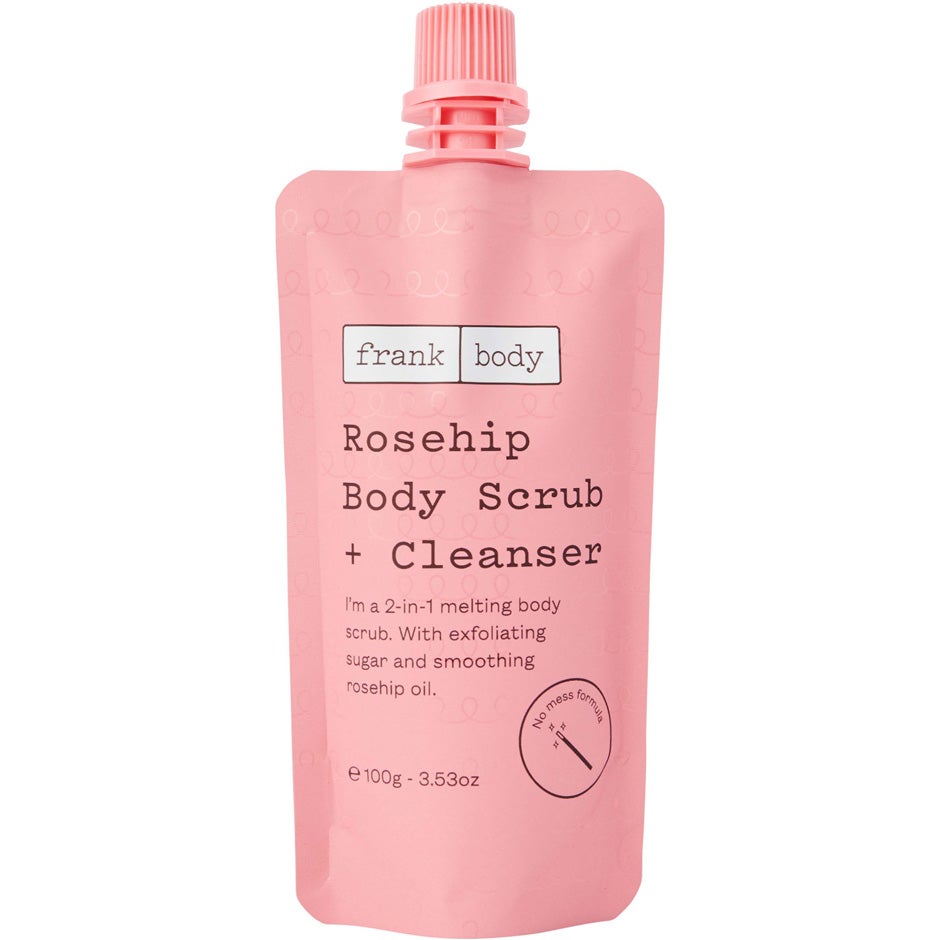 Frank Body Rosehip Body Scrub + Cleanser 100 g