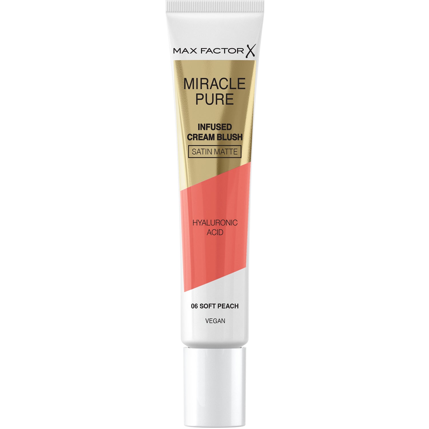 Max Factor - Miracle Pure Cream Blush - 06 Soft Peach