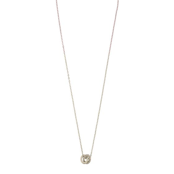 Connected Pendant Neck Gold/Clear