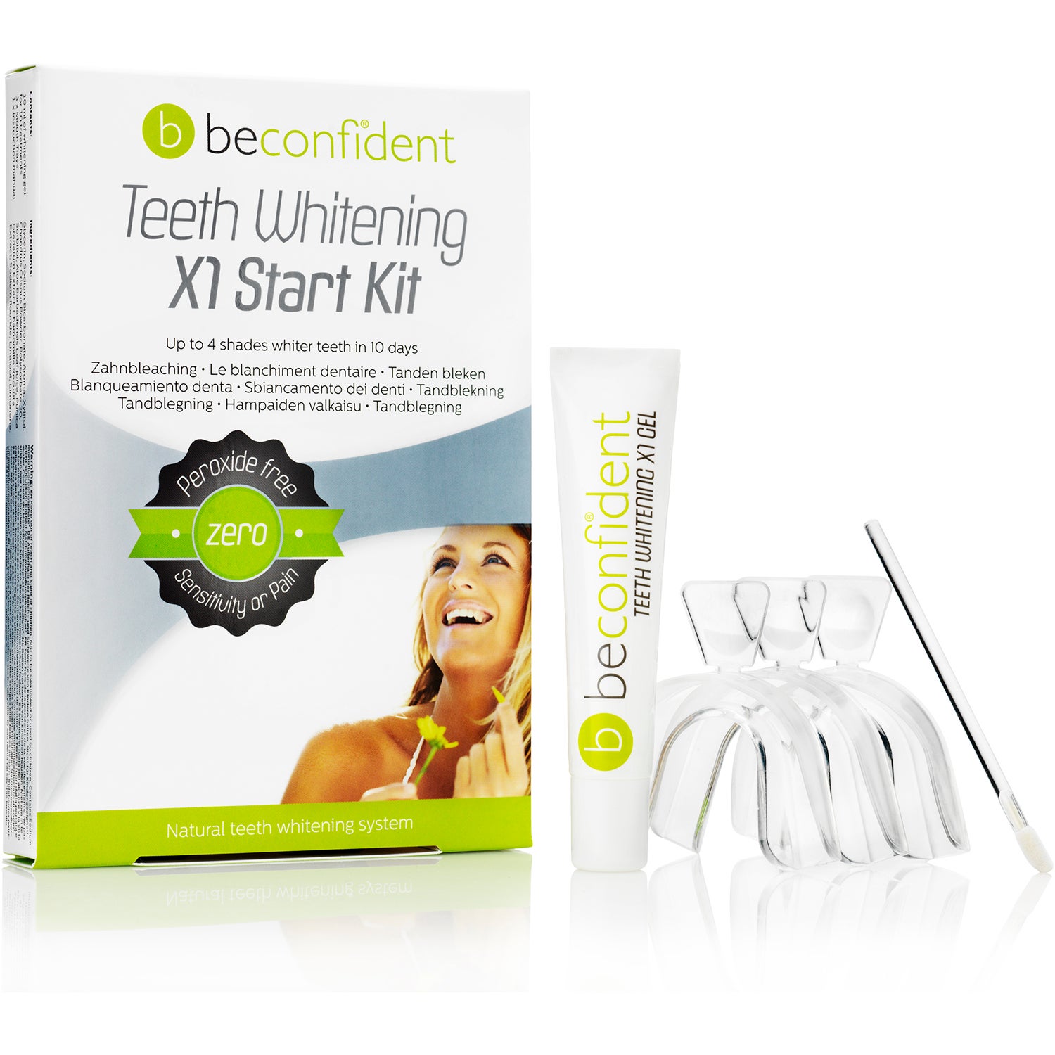 Beconfident Teeth Whitening X1 Start Kit 10 ml