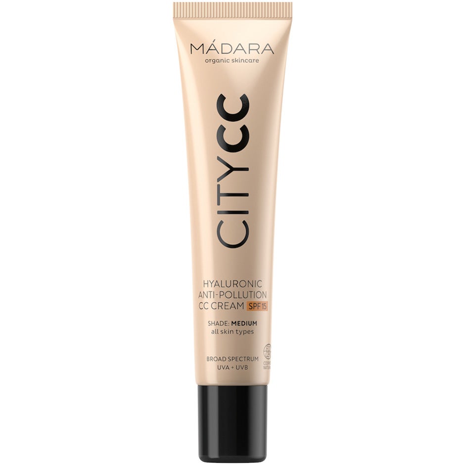 MÁDARA City CC Hyaluronic Anti-pollution CC Cream SPF15 Medium - 40 ml