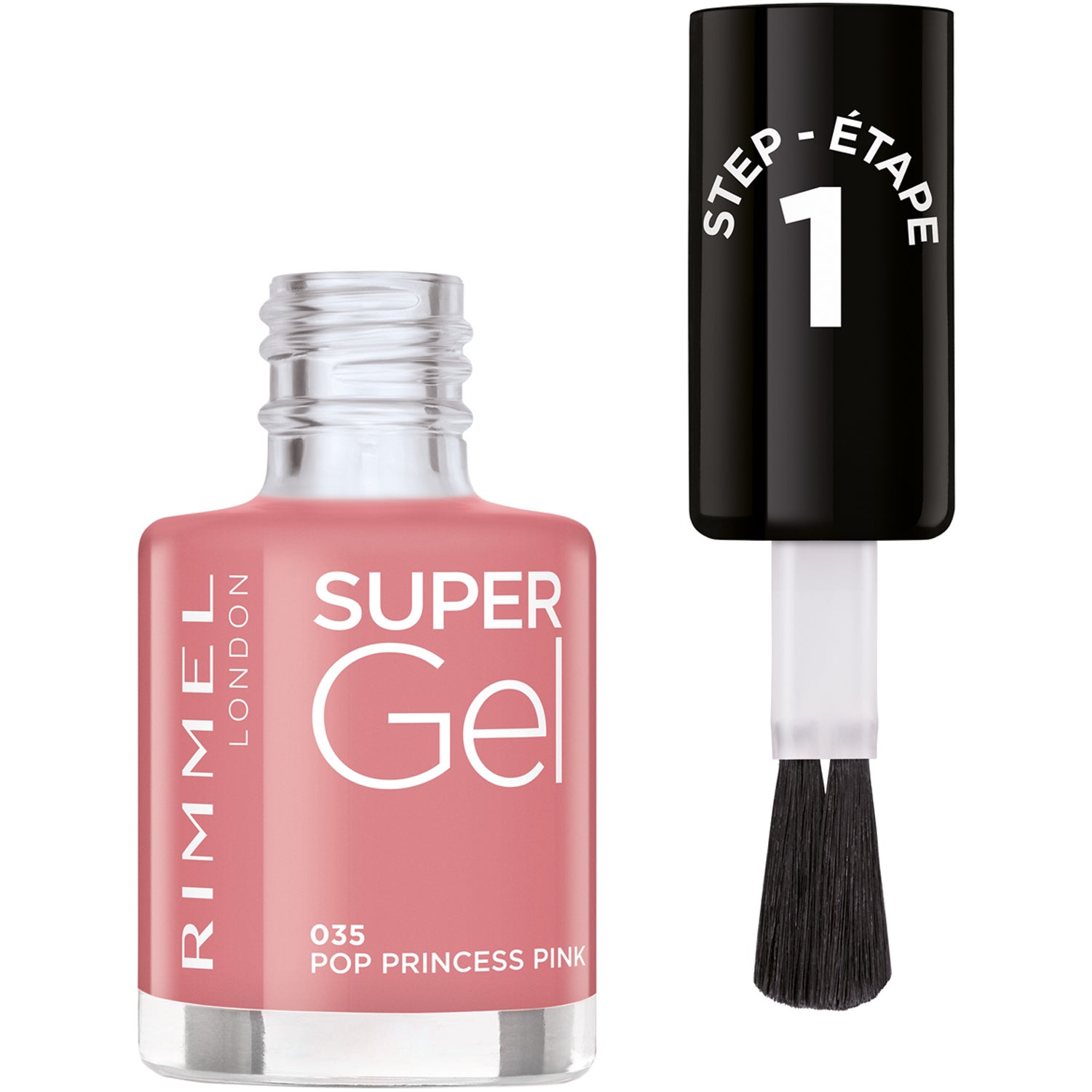 Rimmel Super Gel Nail Polish 035 Pop Princess Pink
