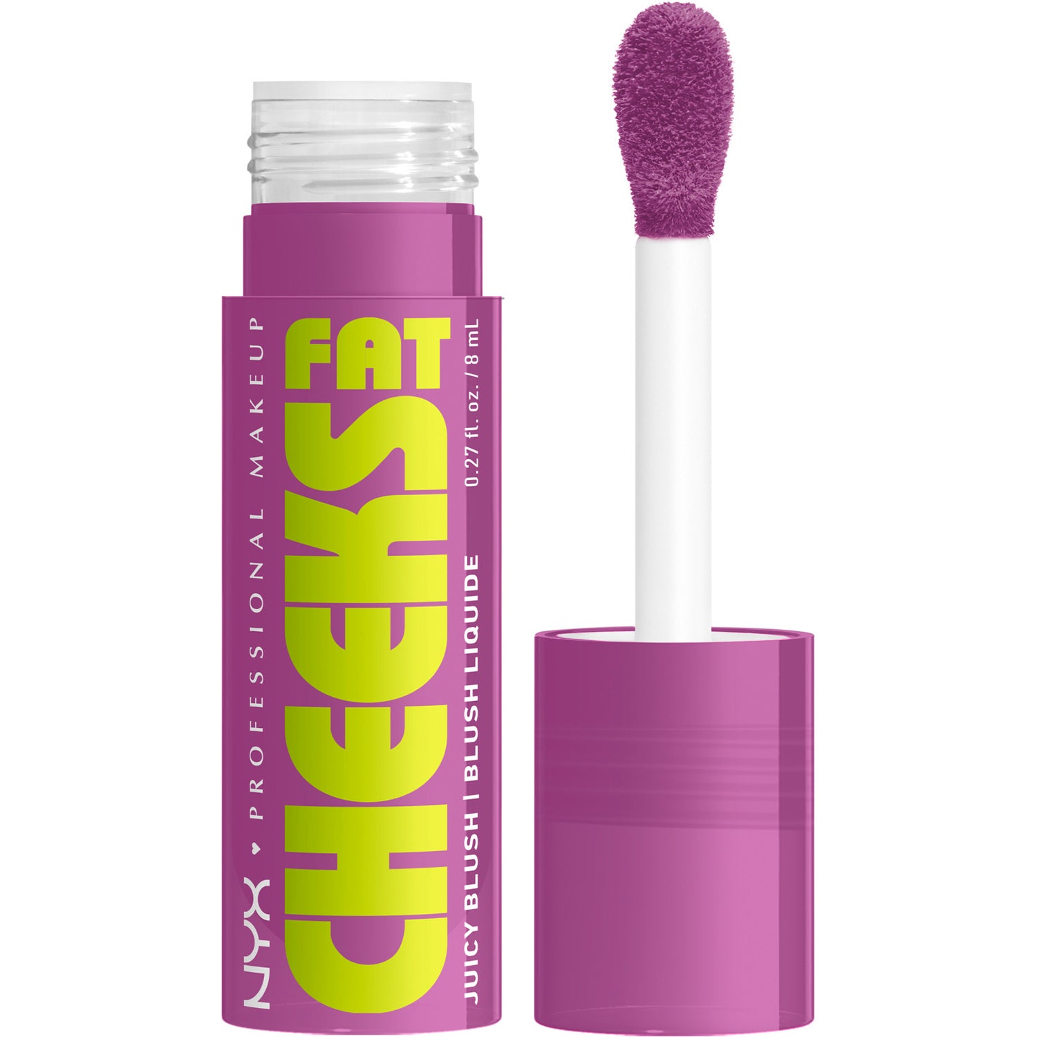 NYX Professional Makeup Fat Cheeks Blush 8 Blueberry Burst - 8 ml