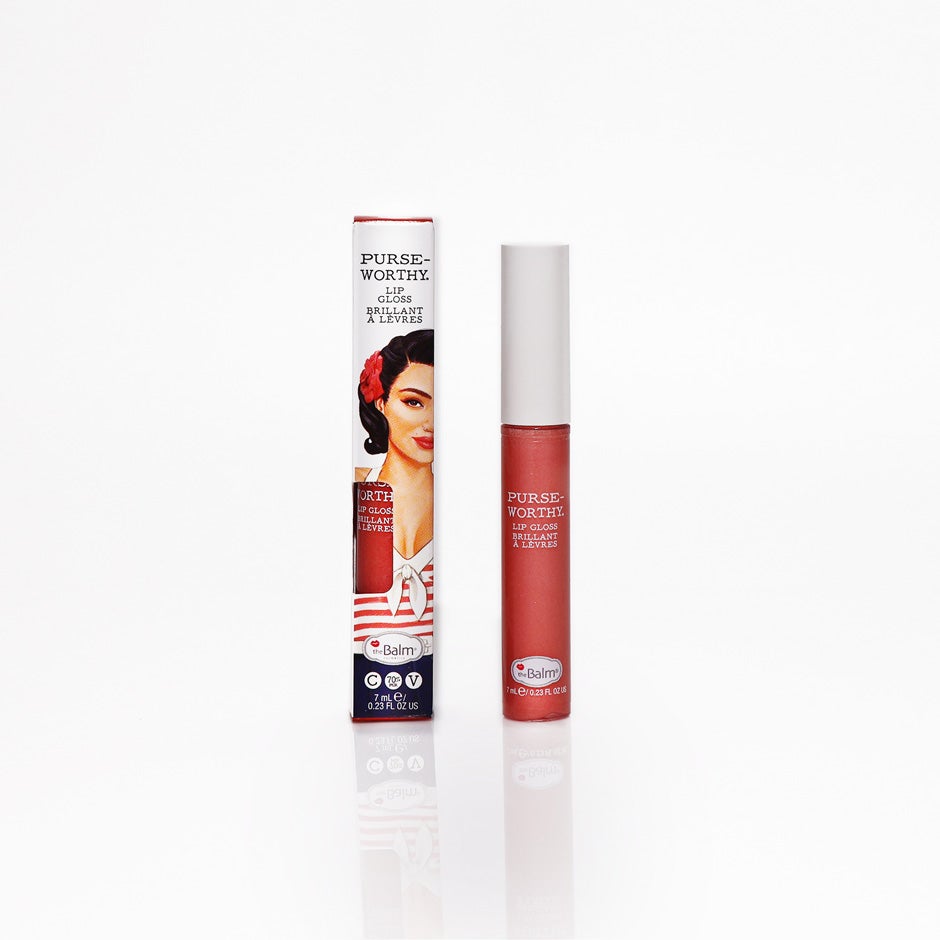 the Balm Purseworthy Lip Gloss Crossbody - 7 ml