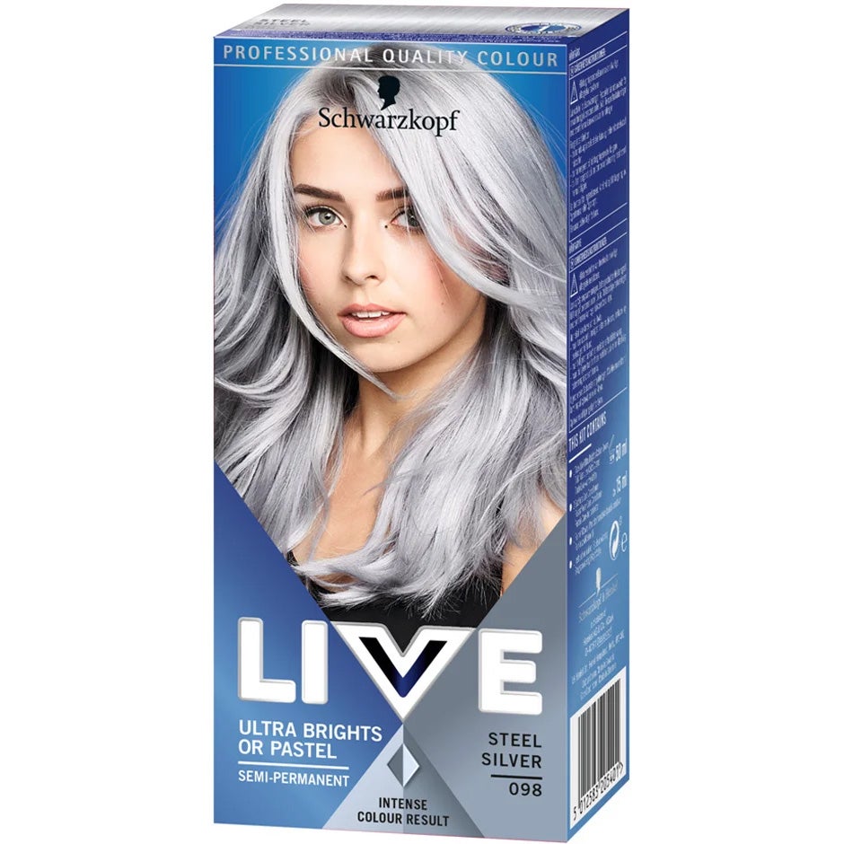 Schwarzkopf Live Ultra Brights 98 Steel Silver 50 ml