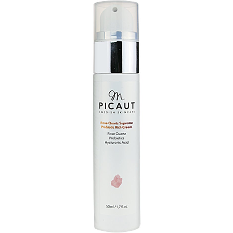 M Picaut Swedish Skincare Rose Quartz Supreme Probiotic Rich Cream 50 ml