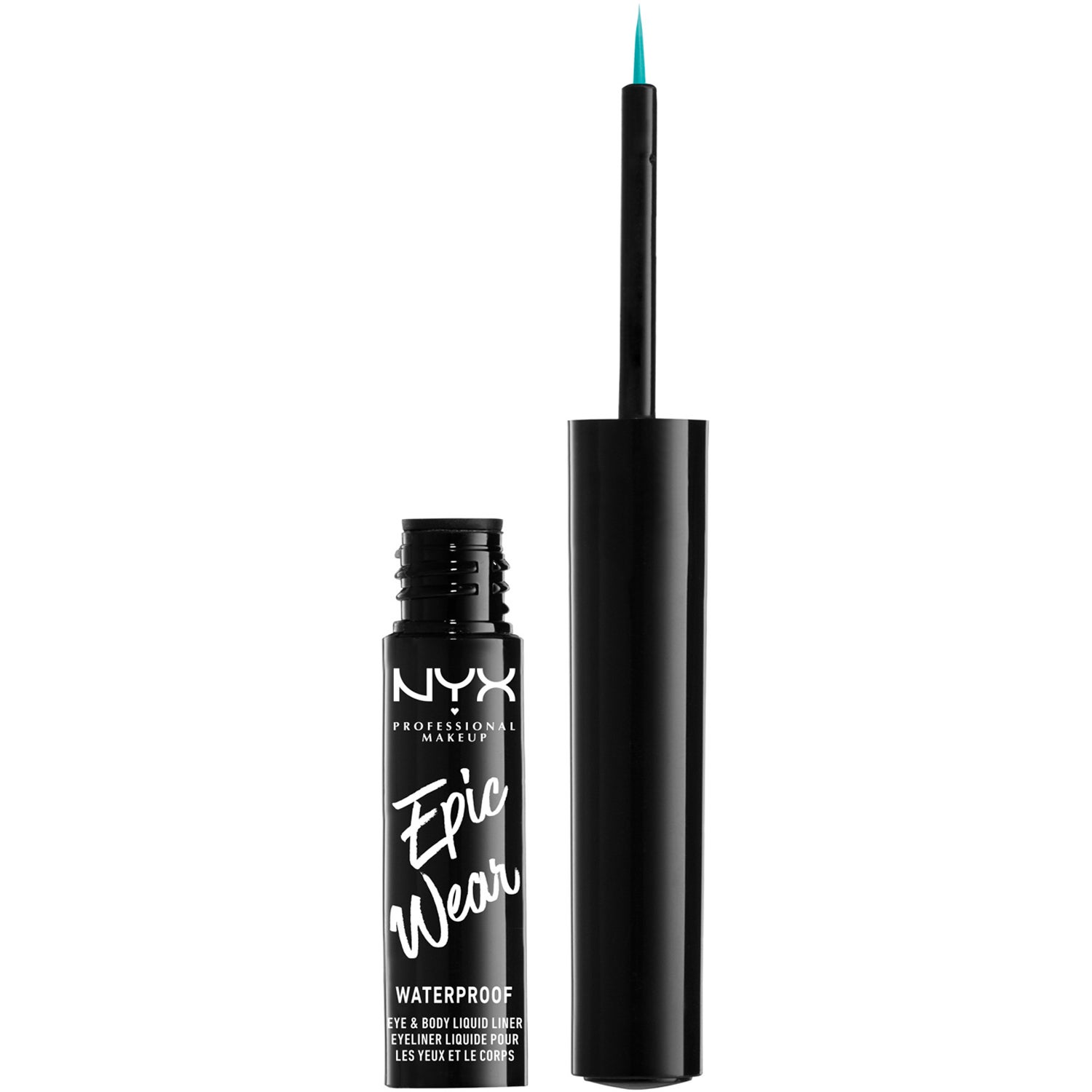 Epic Wear Metallic Liquid Eyeliner Teal Metal