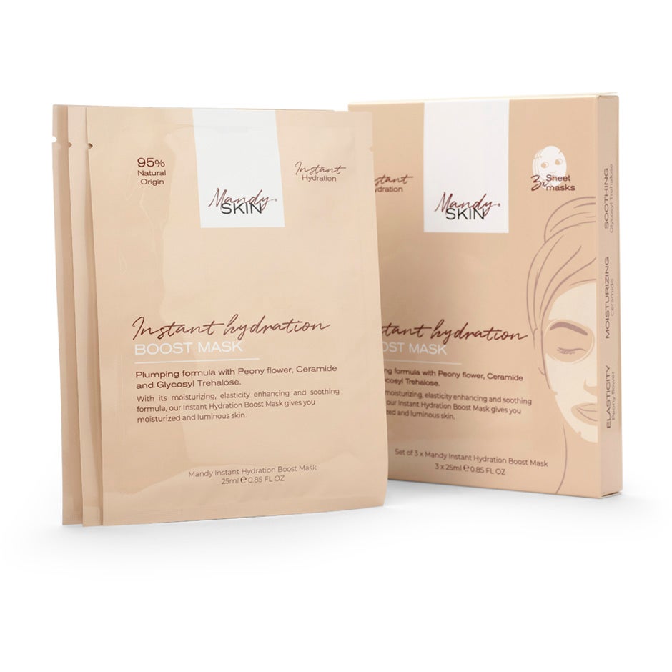 Bilde av Mandyskin Mandy Instant Hydration Boost Mask 3-pack