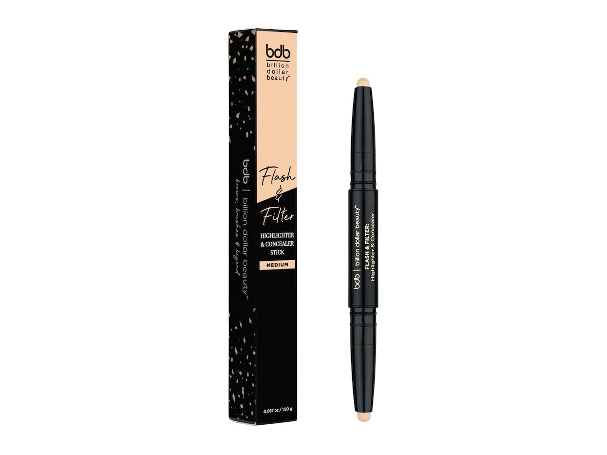 Billion Dollar Beauty Flash and Filter Highlighter & Concealer Medium - g 1.9