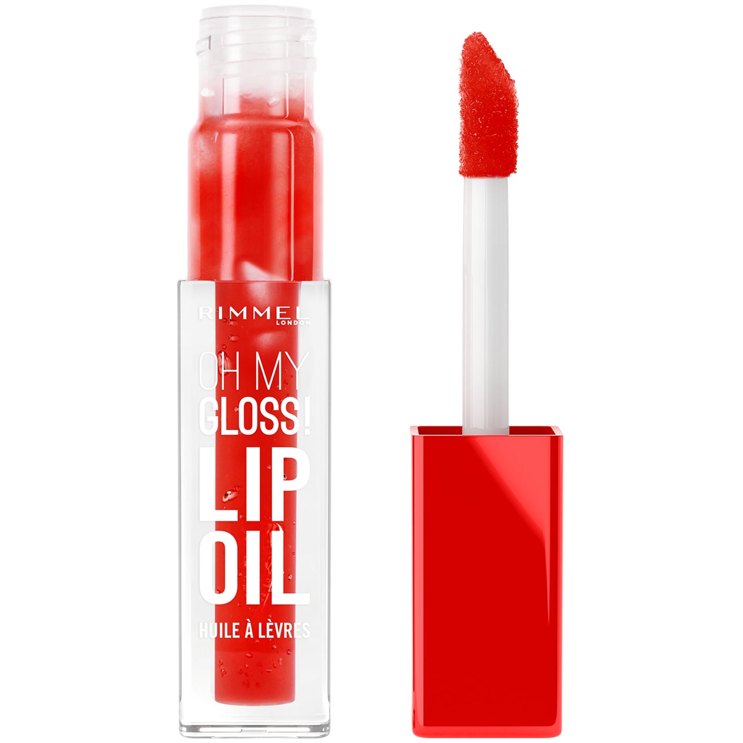 Rimmel Oh My Gloss! Lip Oil Lip Gloss 004 Vivid Red