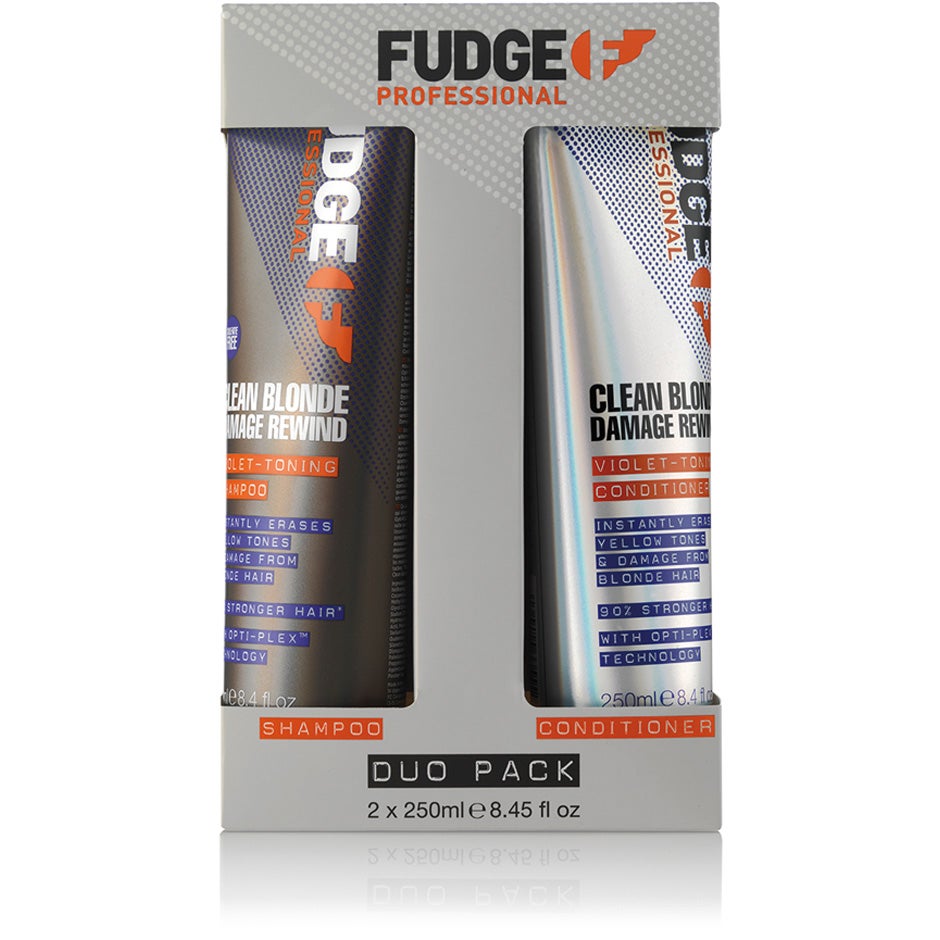Fudge Clean Blonde Damage Rewind Toning-Violet Duo 2x250