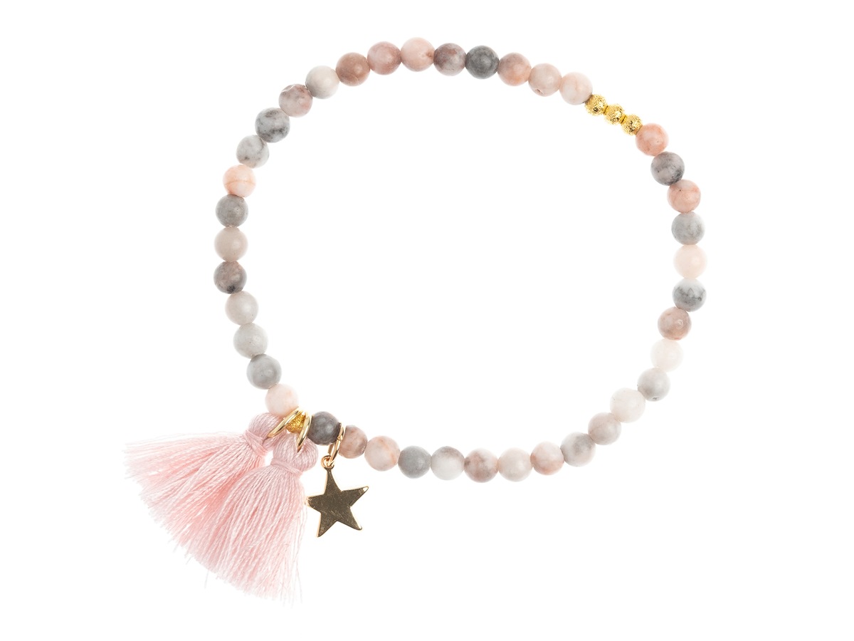 Stone Bead Bracelet