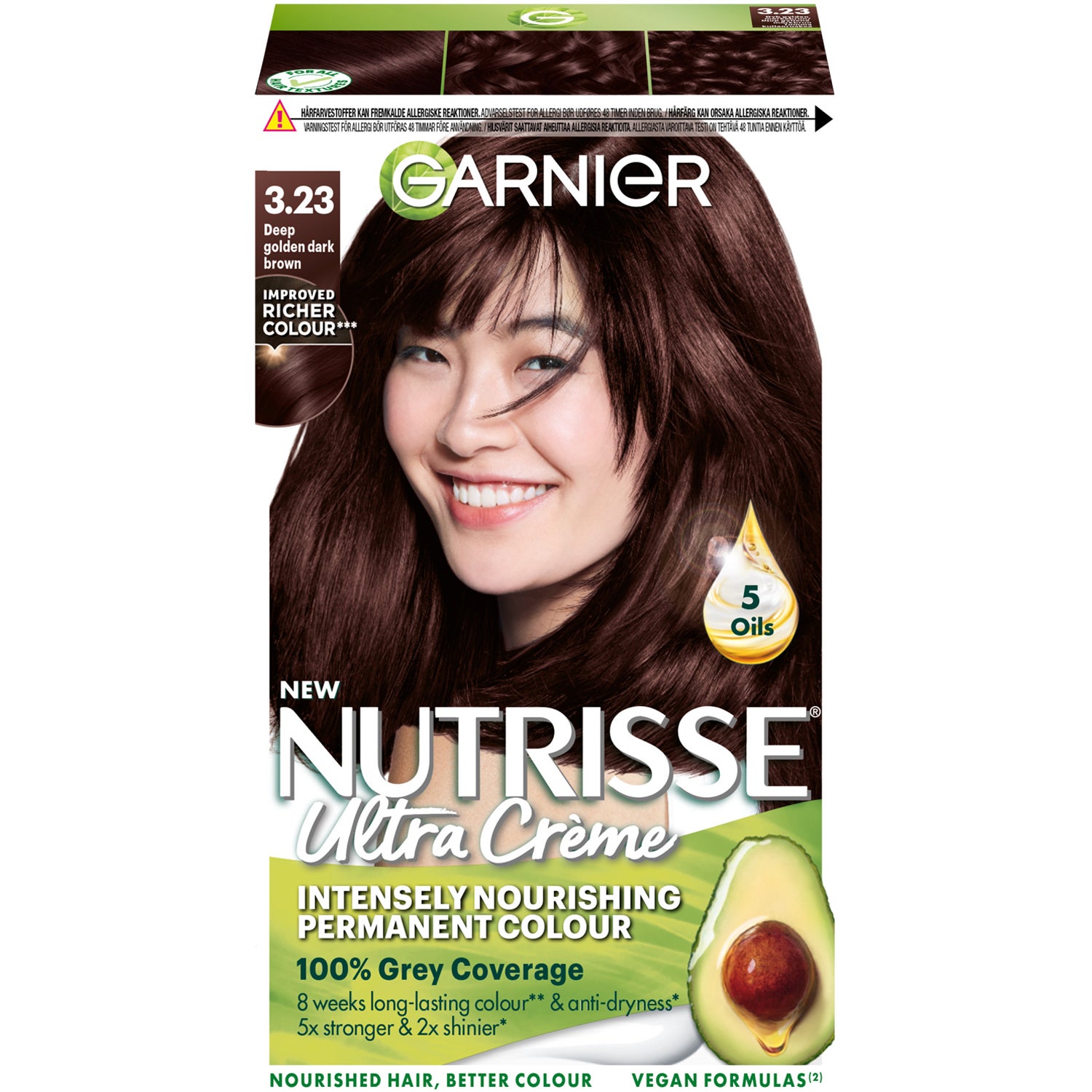Garnier Nutrisse Cream 3.23 Brun F.Dore Irise