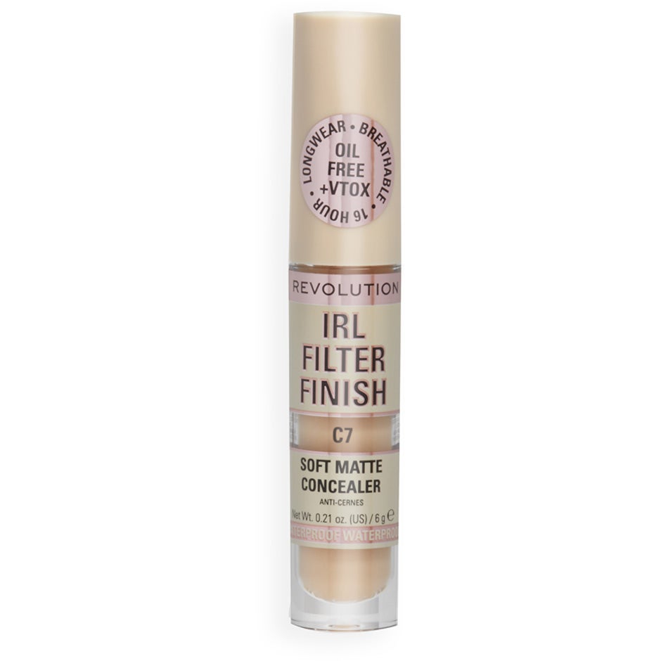 Makeup Revolution IRL Filter Finish Concealer C7 - 6 g