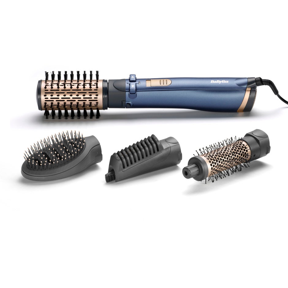 BaByliss Style Pro 1000, Varmluftsbørste, Varm, Rullefelt, Alle hårtyper, Lang, Medium, Tørt hår