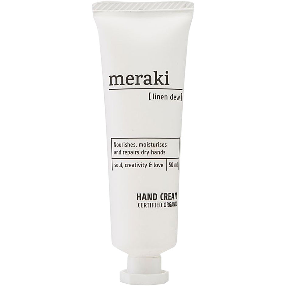 Meraki - Hand cream - Linen dew - h: 13.3 cm, dia: 3 cm