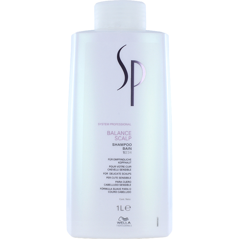 Wella Professionals System Professional SP Balance Scalp Shampoo - 1000 ml Hårpleie - Shampoo og balsam - Shampoo