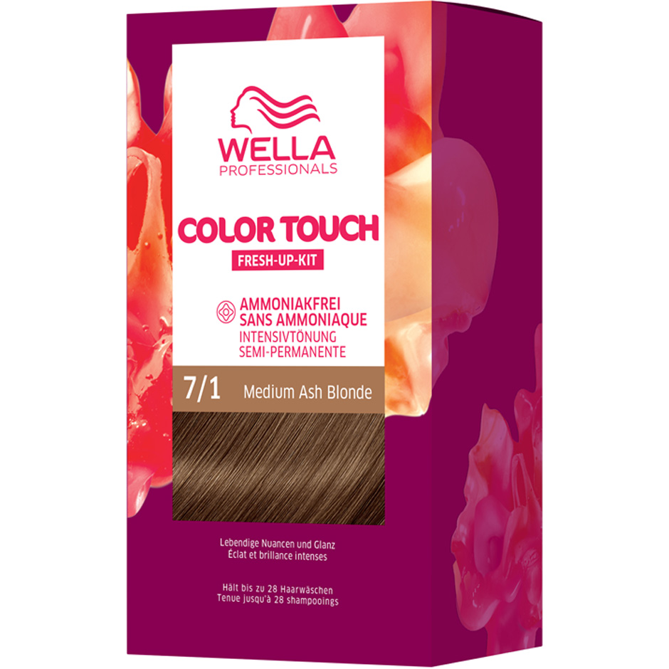 Wella Professionals Color Touch Pure Naturals Rich Natural Medium Ash Blonde 7/1 Hårpleie - Hårfarge & toning - Toning