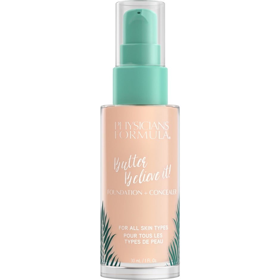 Physicians Formula Murumuru Butter Believe It! Foundation + Concealer Fair-to-Light - 30 ml