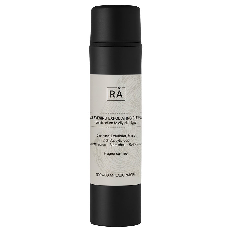 RÅ Sevje Evening Exfoliating Cleanser Parfymefri og økologisk ansiktsrens 150 ml - 150 ml