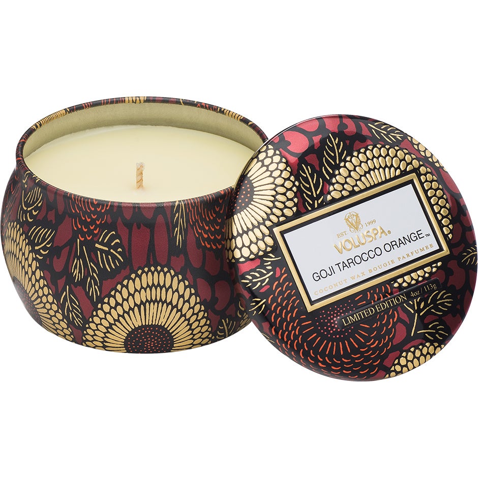 Voluspa Dekorative bokslys 25 timer Goji & Tarocco Orange