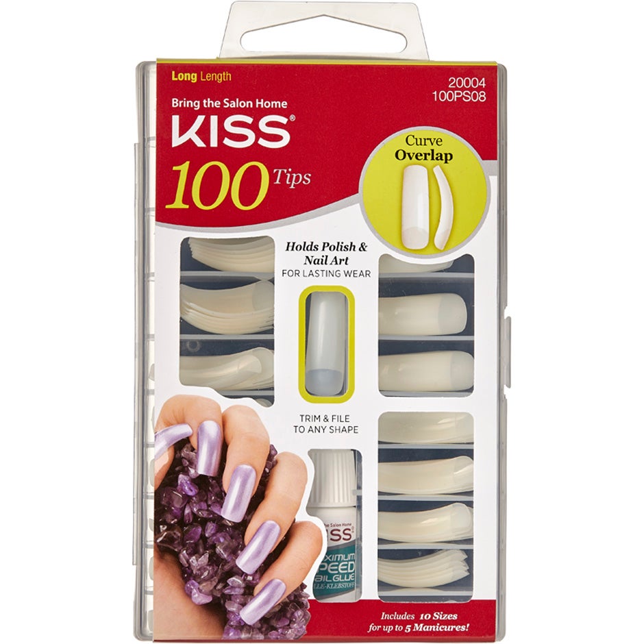 Kiss Nails Curve Overlap 100Ps08 100