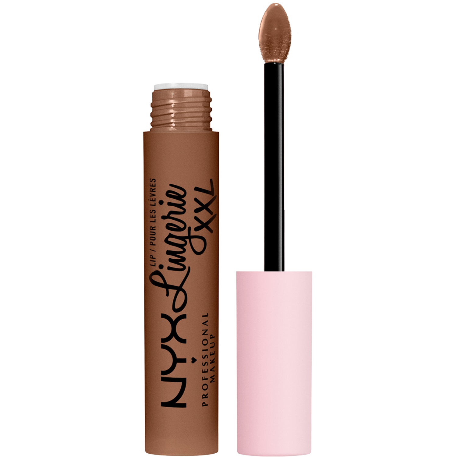 NYX Professional Makeup Lip Lingerie XXL Matte Liquid Lipstick Hot Caramelo - 4 ml