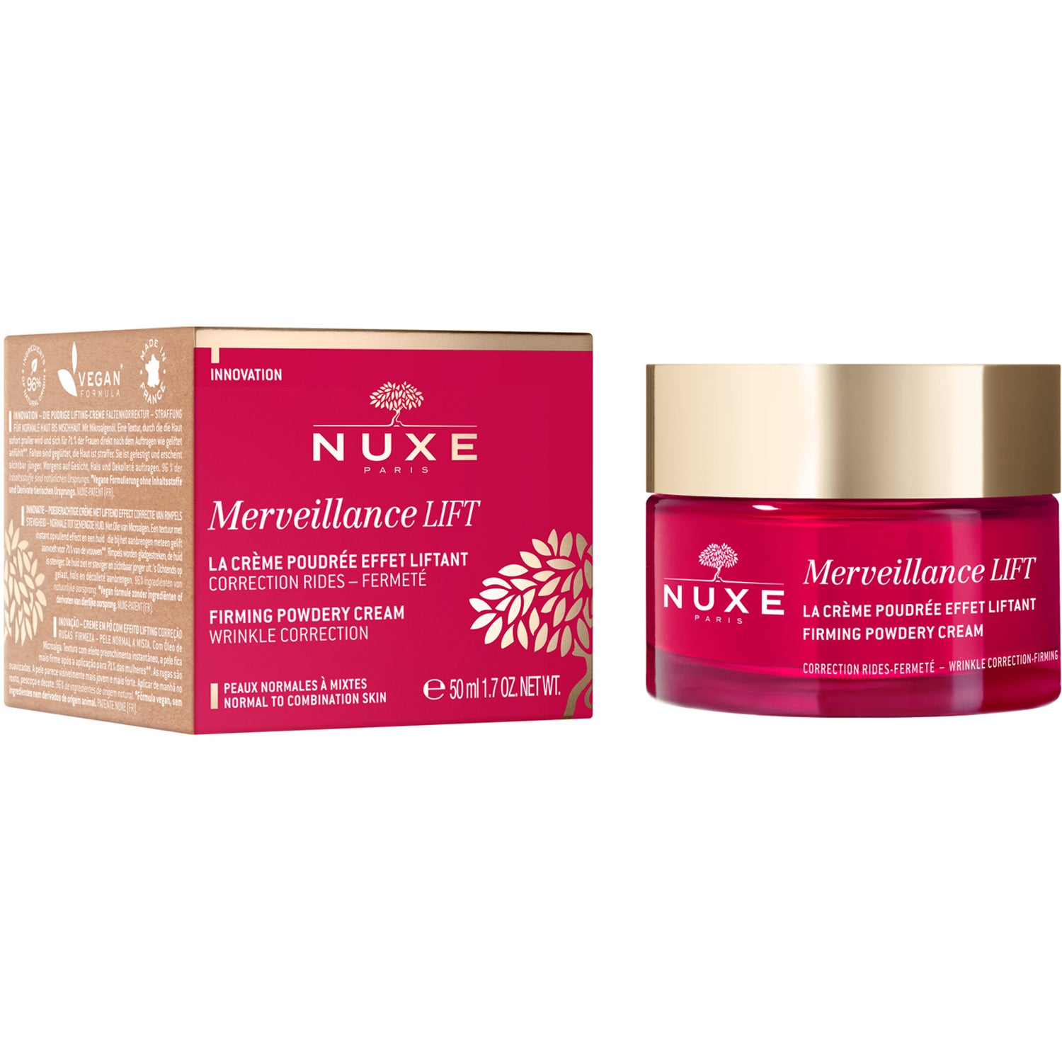 Merveillance LIFT Firming Powdery Wrinkle Correction Day Cream 50 ml