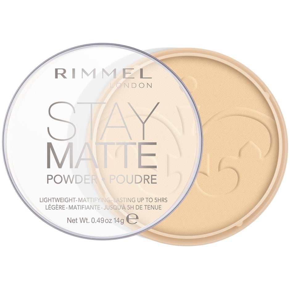 Rimmel London Stay Matte Pressed Powder Transparent 001 - 14 g