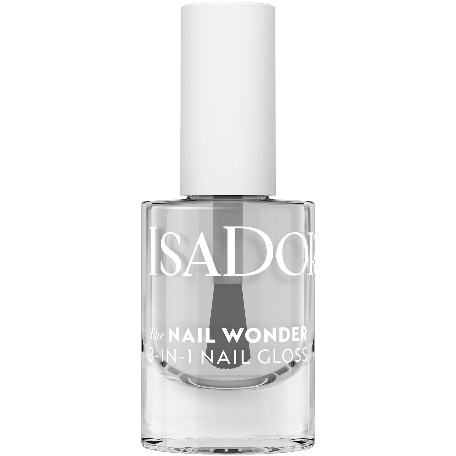 IsaDora The Nail Wonder 3 in 1 Nail Polish 01 Clear 3-in-1 (5 ml)